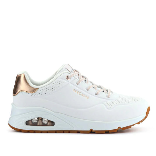 Skecher 155196 Uno (Shimmer Away) White