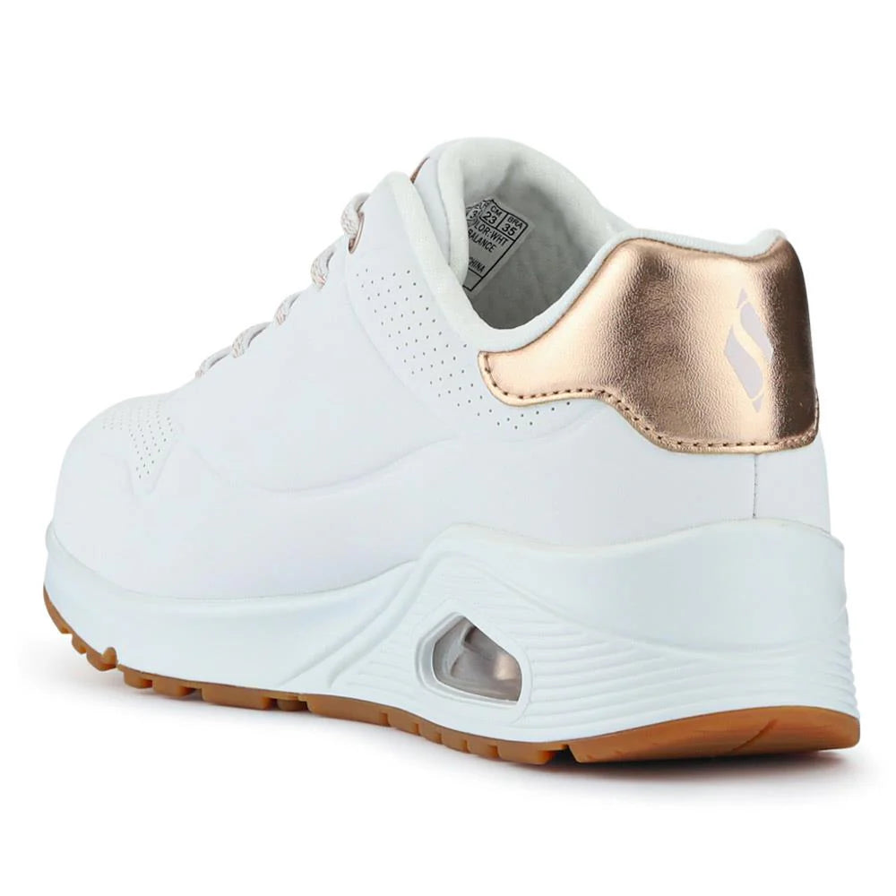 Skecher 155196 Uno (Shimmer Away) White
