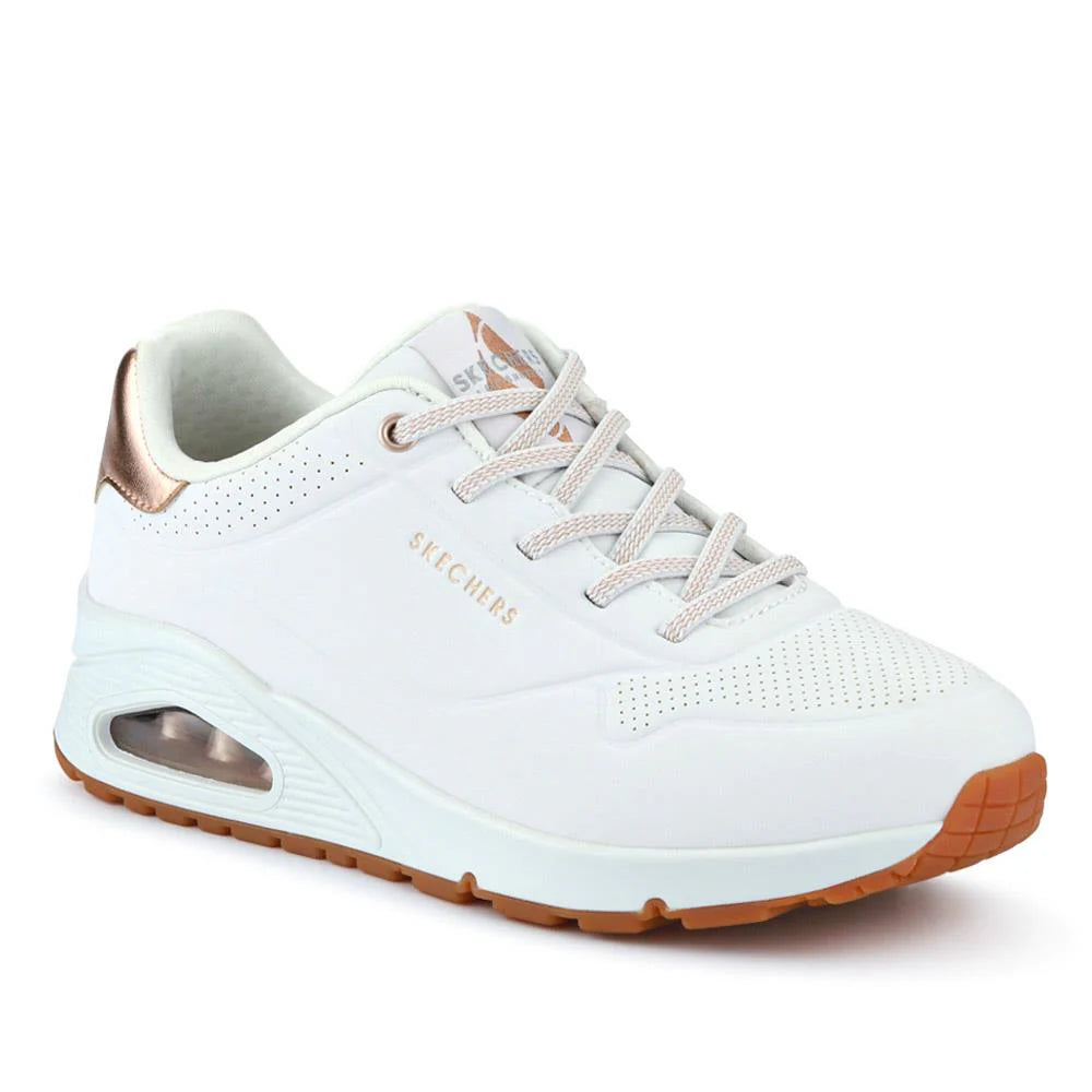 Skecher 155196 Uno (Shimmer Away) White