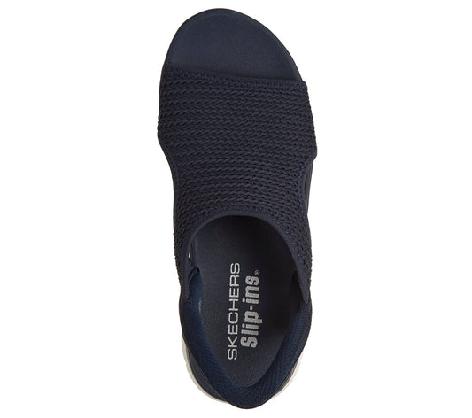 Skechers 119519 Ladies Navy Slip-In Sandal