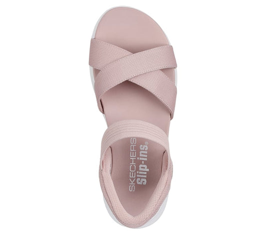 Skechers 119975 Ladies Slip-In Blush Sandal
