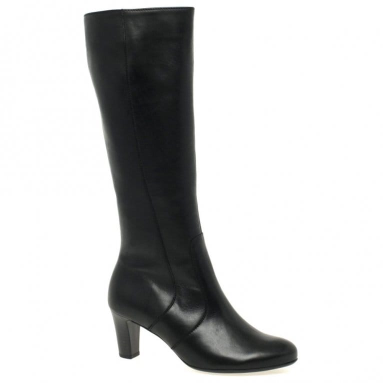 Gabor 35.858.27 Maybe Ladies (s) Black Heeled Long Boot