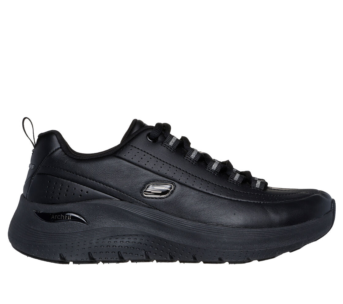 Skecher Ladies 150061 Black Arch Fit (Star Bound) Sneaker