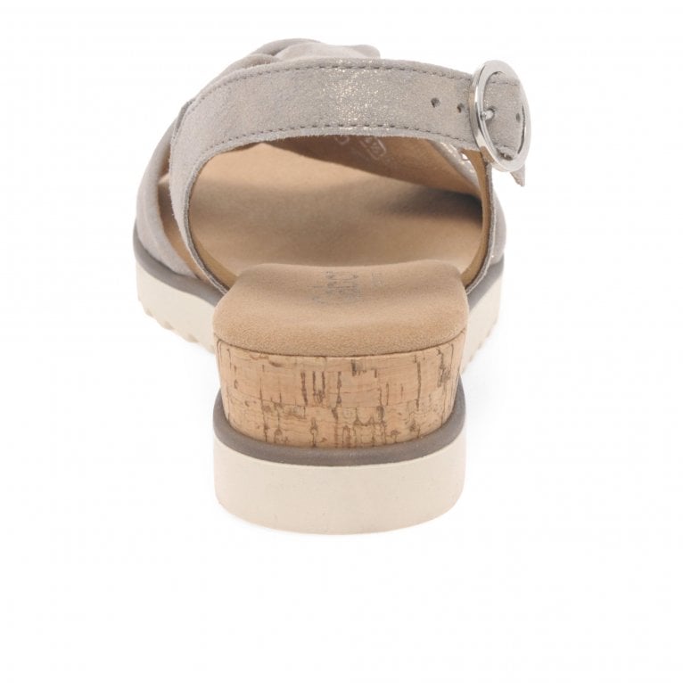 Gabor 62.751.95 Rich Metallic Ladies Sandal
