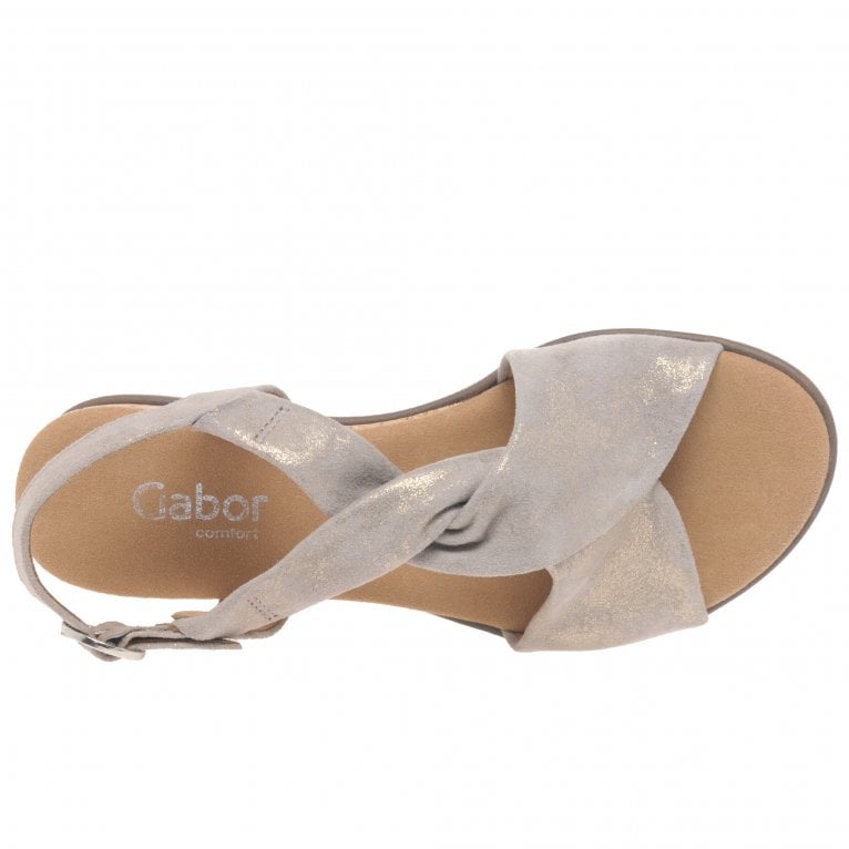 Gabor 62.751.95 Rich Metallic Ladies Sandal