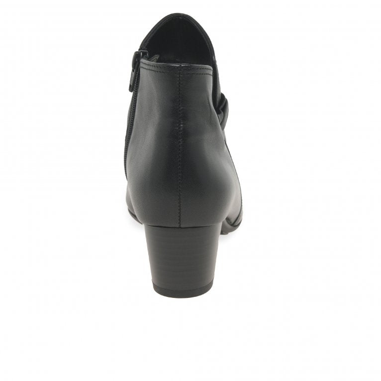 Gabor 32.827.57 Ladies Keegan Black Ankle Boot