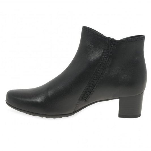 Gabor 32.827.57 Ladies Keegan Black Ankle Boot