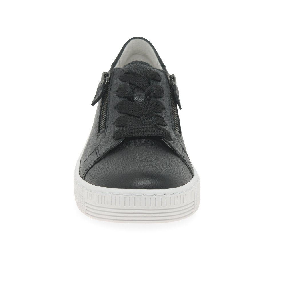 Gabor 33.334.27 Ladies Wisdom Black/White Casual Shoes