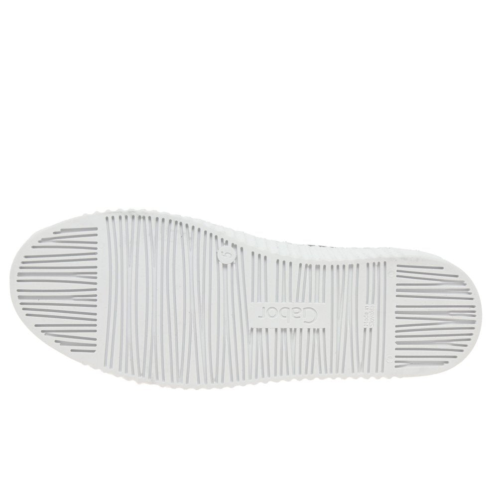 Gabor 33.334.27 Ladies Wisdom Black/White Casual Shoes