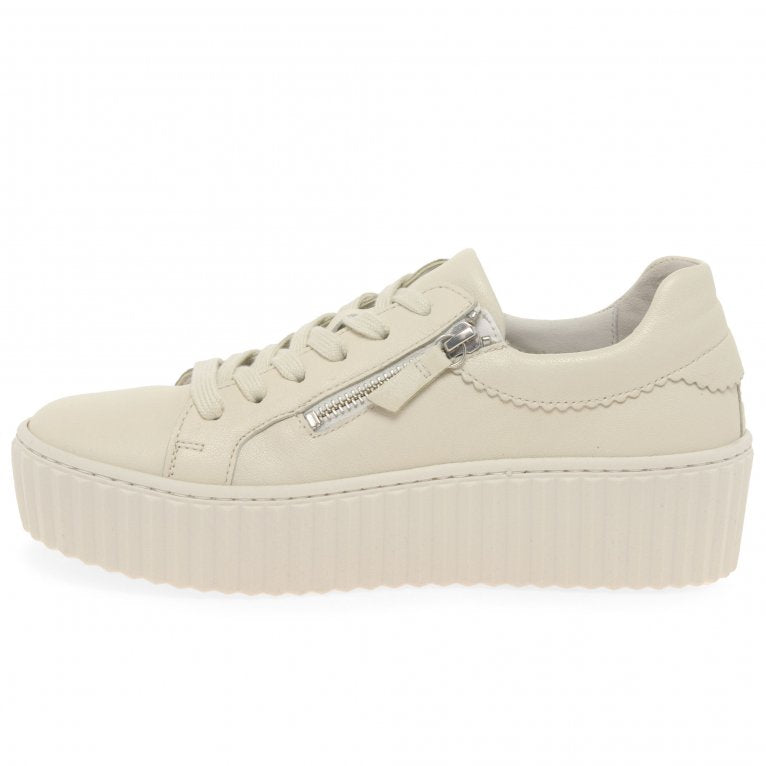 Gabor 43.200.22 Dolly Creme Ladies Trainers