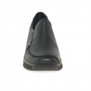 Rieker 53783-00 Ladies Slip on Black Shoe