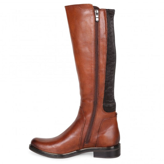 Caprice 9-25513-41 Ladies Cognac Long Leg Boot