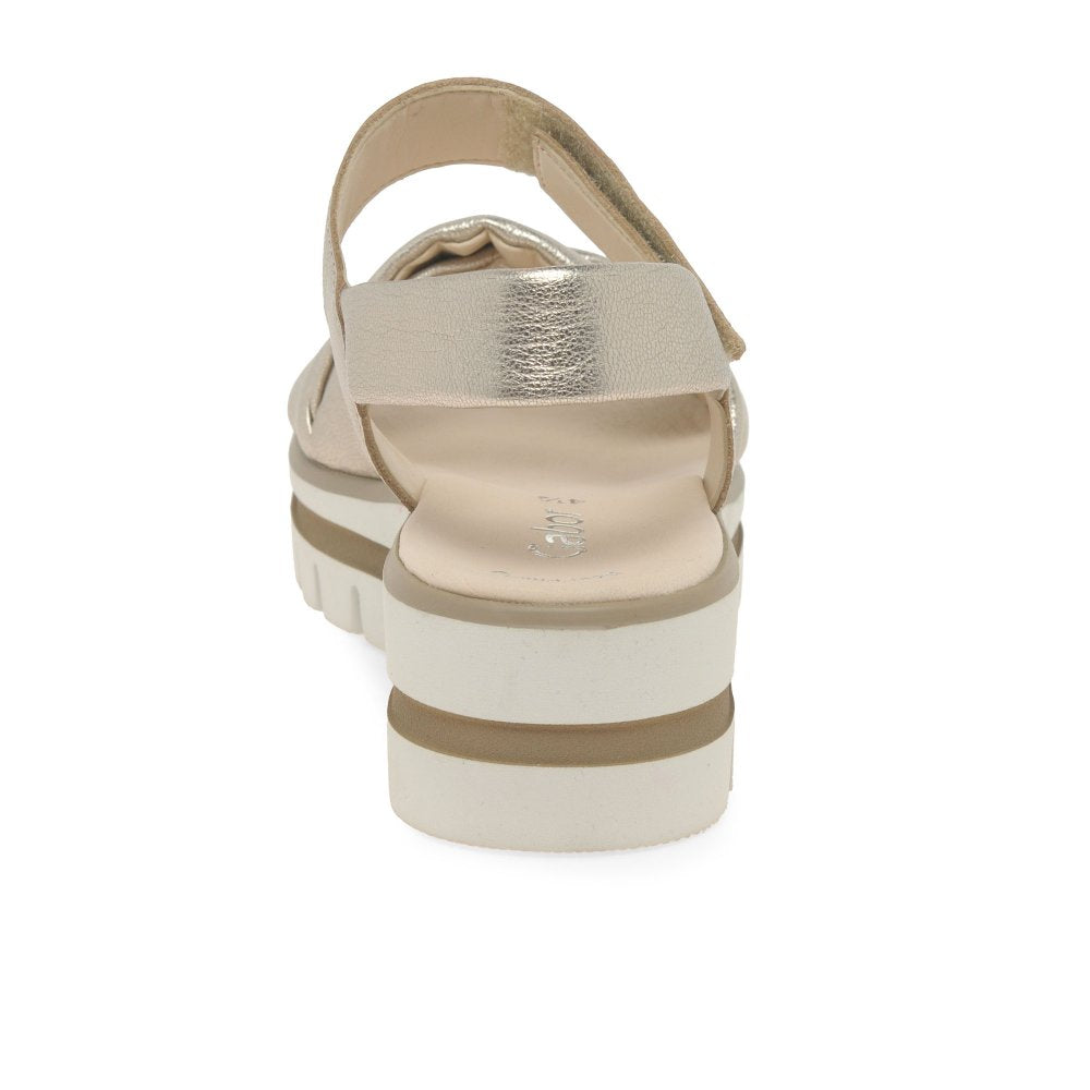 Gabor 44.622.62 Abide Ladies Puder Chunky Sandal