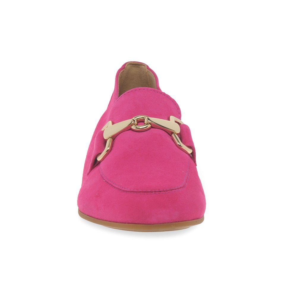 Gabor 65.211.34 Ladies Jangle Pink Leather Loafer