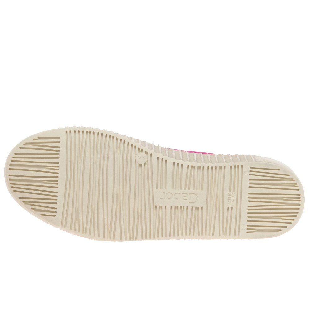 Gabor 43.334.15 Ladies Wisdom Pink Suede Trainers