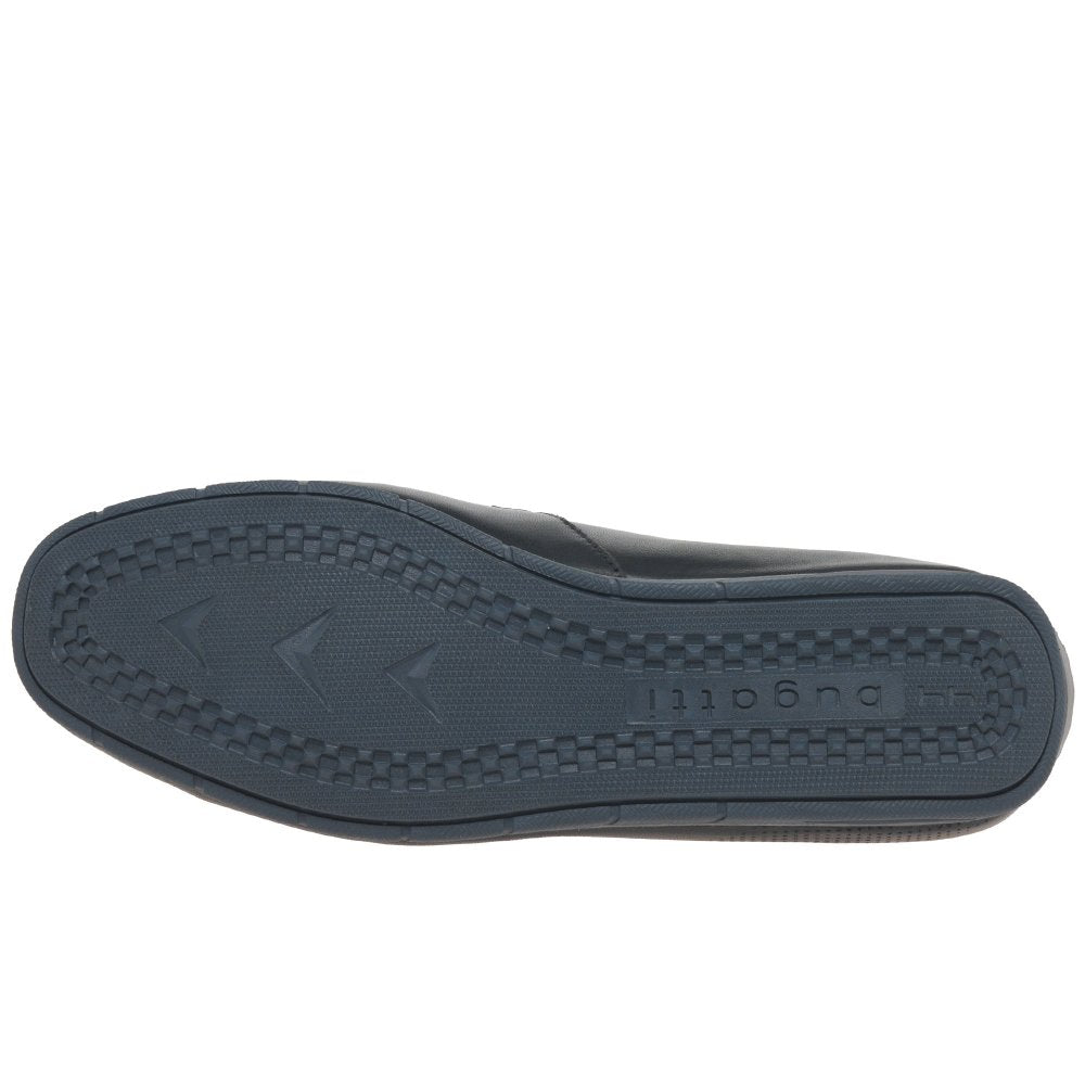 Bugatti 321-A2X6G-4000-4100 Mens Dark Blue Loafer