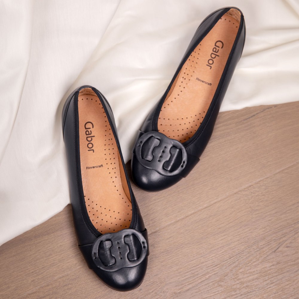 Gabor 64.163.27 Ladies Rosta Black Pump