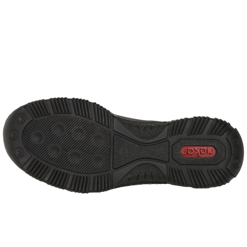 Rieker N3267-01 Ladies Black Casual Shoe