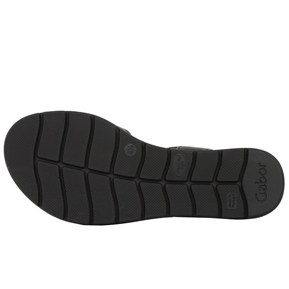 Gabor 62.700.57 Ladies Shout Black Sandal