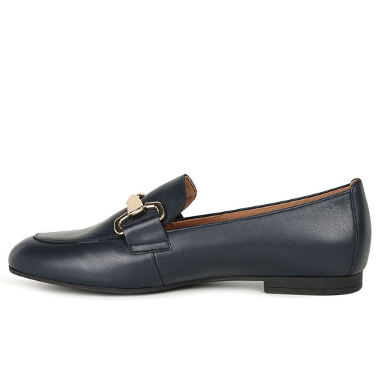 Gabor 65.211.27 Ladies Jangle Black Leather Loafer