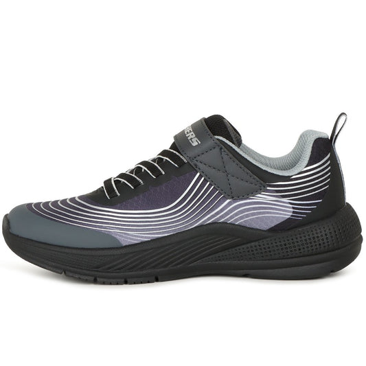 Skecher 403926L Boys Black/Silver Trainer