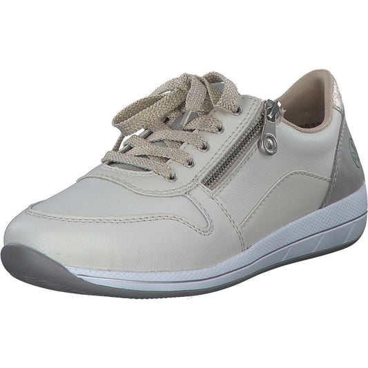 Rieker N1100-80 Off White Ladies Trainer