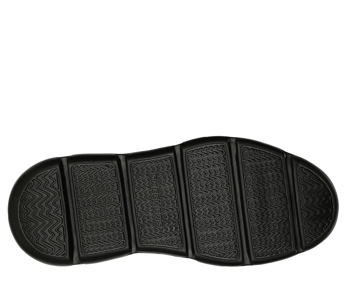 Skecher 205046W Mens Slip-In Wide Fit Garza-Gervin Black