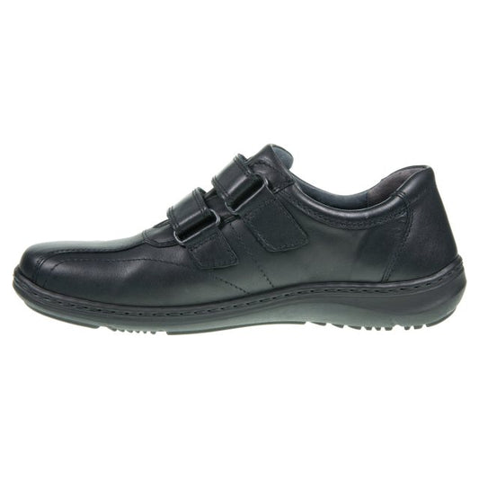 Waldlaufer 478301 174 001 Mens Black Velcro Shoe