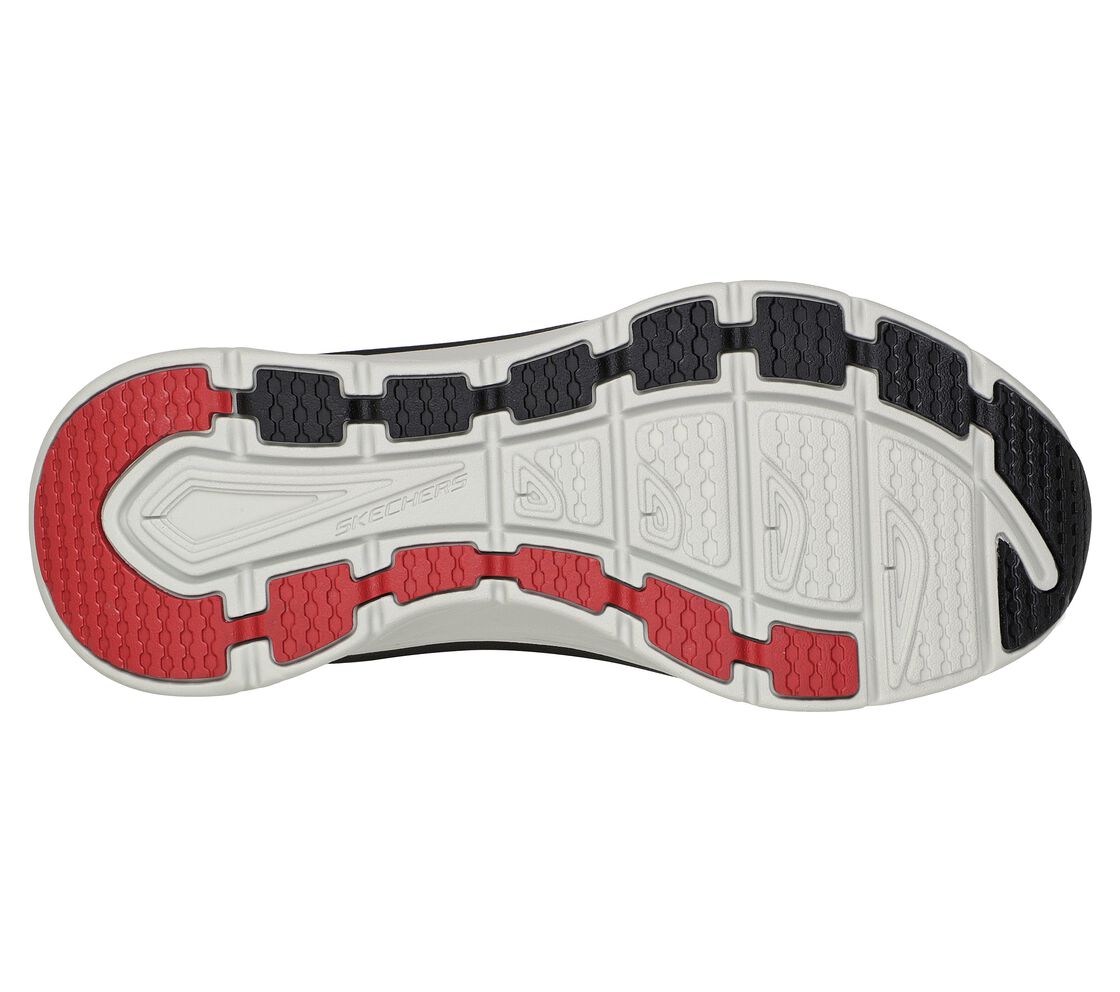 Skechers 232364 Meerno Men D'Lux Walker Black/Red
