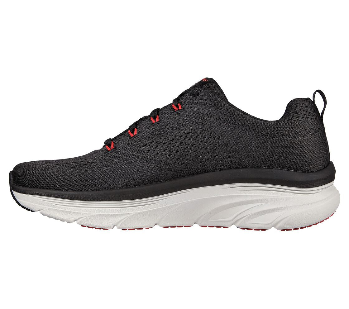 Skechers 232364 Meerno Men D'Lux Walker Black/Red