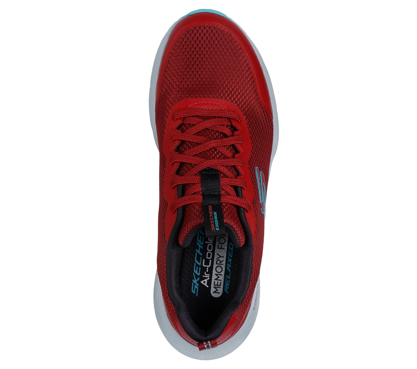 Skecher 232835 Mens Eldridge Burgandy/Gray Trainer