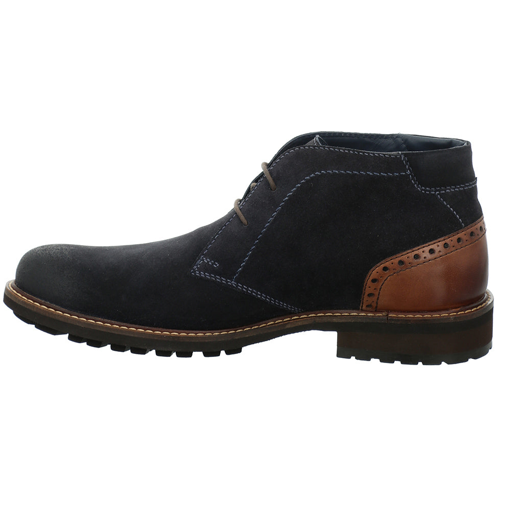 Josef Seibel Mens Jasper 51 Blue Waterproof Boots 24751 Te16 541