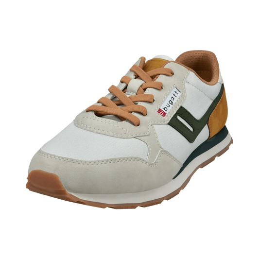 Bugatti 321-ASH01-5500-2100 Mens Off White Trainer