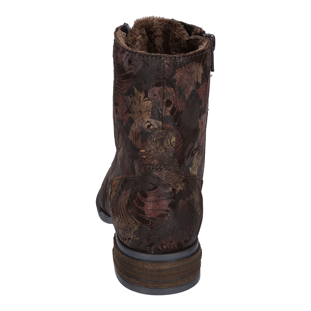 Josef Seibel Ladies Sanja 01 Floral Print Ankle Boots 76501 VL272 330