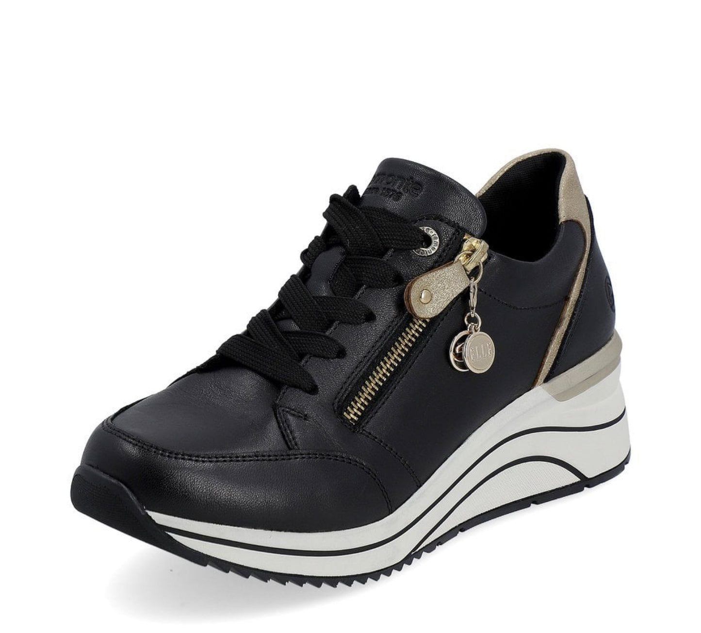 Remonte D0T03 Ladies Green Trainer