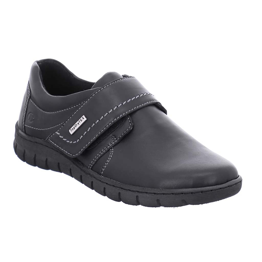 Josef Seibel Ladies Steffi 51 Black Strap Shoes 93151 M124 100