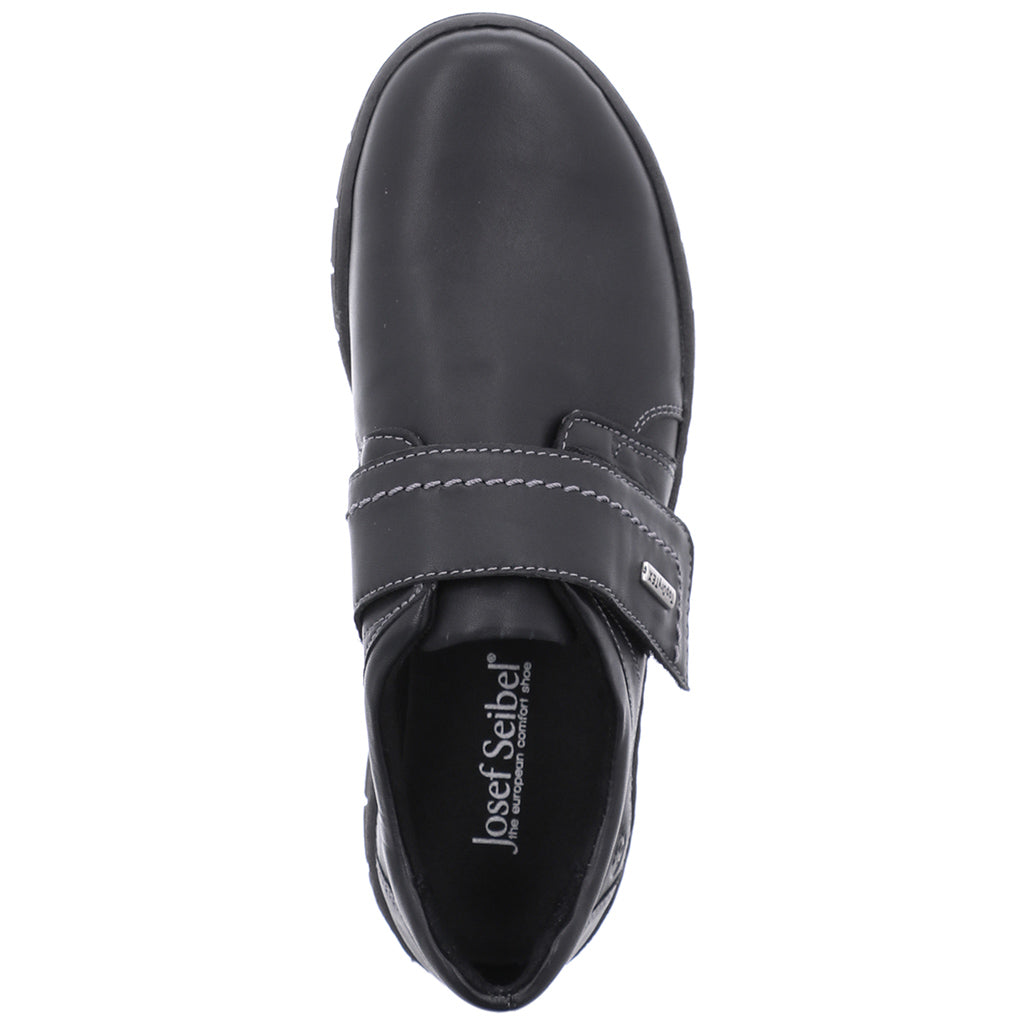 Josef Seibel Ladies Steffi 51 Black Strap Shoes 93151 M124 100