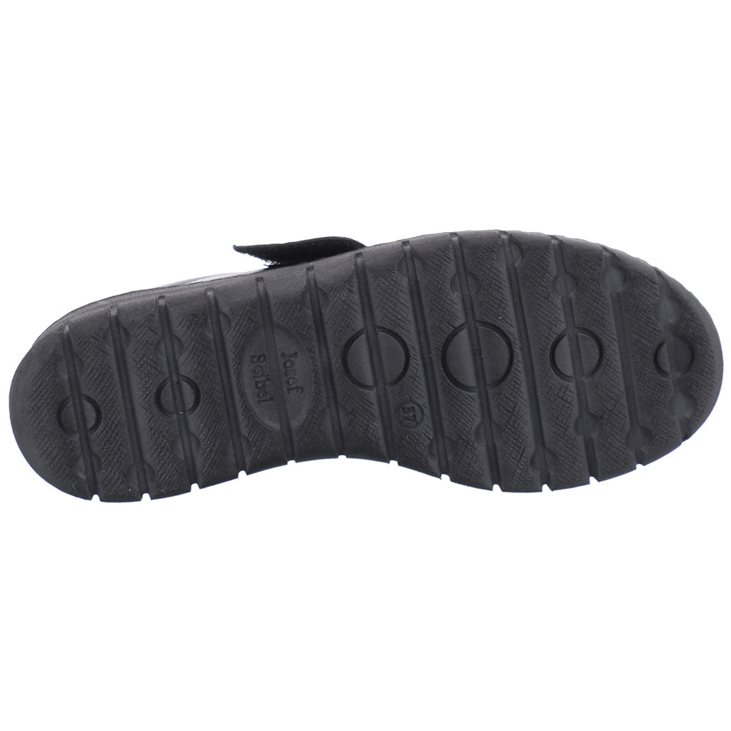 Josef Seibel Ladies Steffi 51 Black Strap Shoes 93151 M124 100