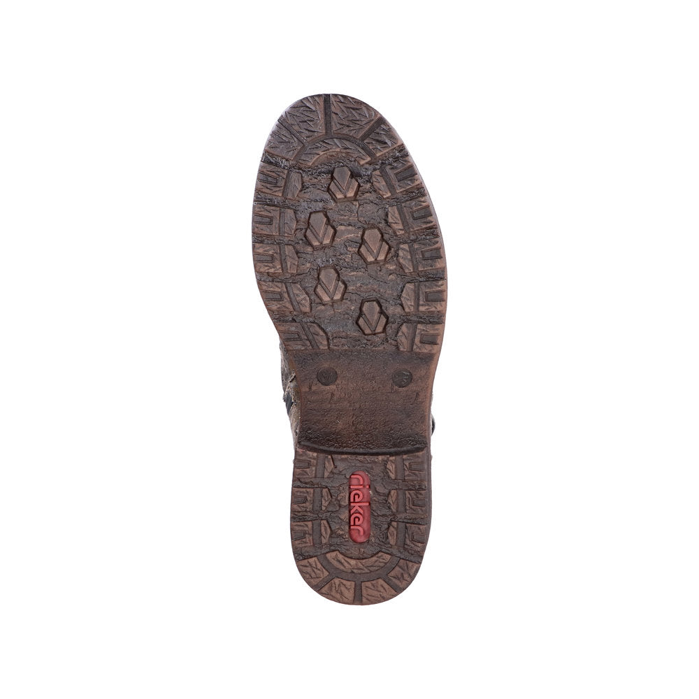 Rieker 94734-90 Ladies Calf Lengh Multi Boot