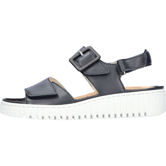 Waldlaufer 955004 102 002 Willow Ocean Nappa Velcro Sandal