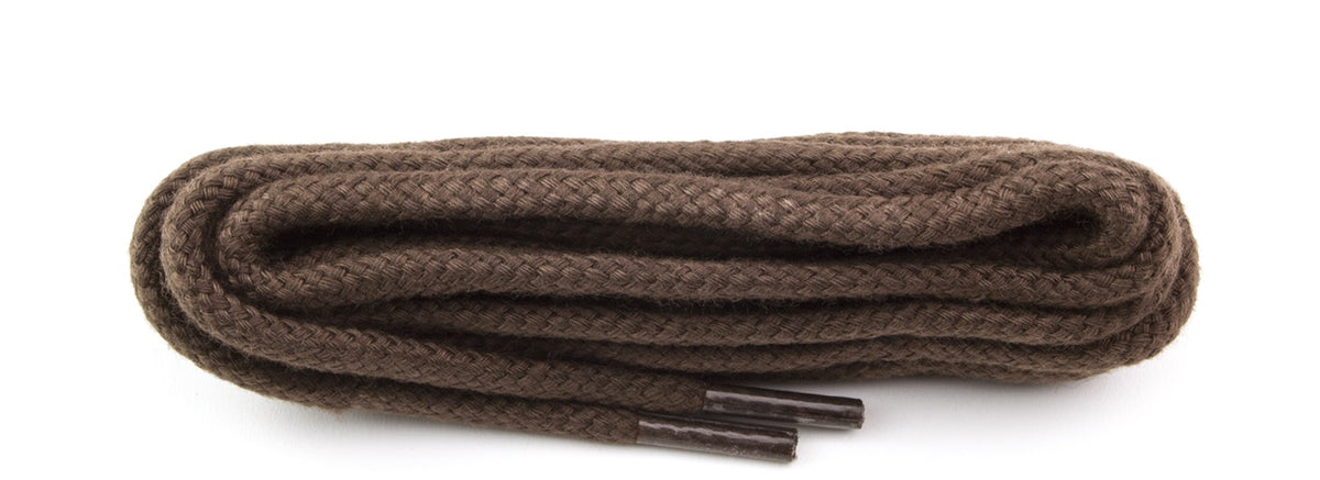 Shoe String Brown 90cm Round Laces