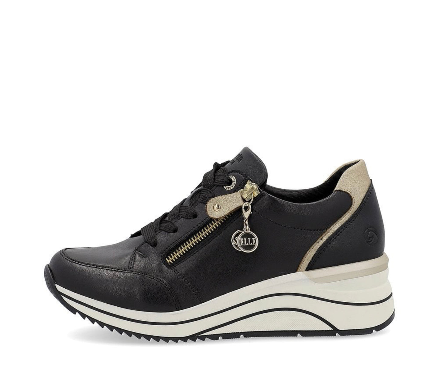 Remonte D0T03 Ladies Green Trainer
