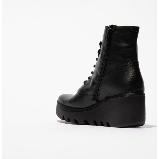 Fly London P501534000 Dublin Black Boot