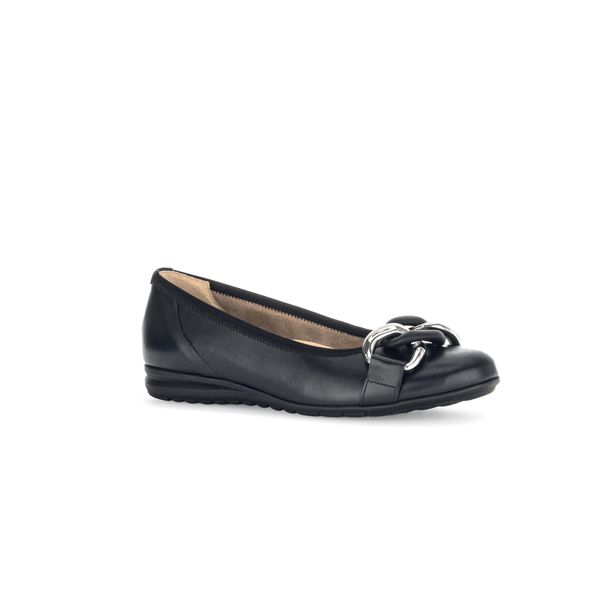 Gabor 42.625.27 Sabia Black Leather Pump