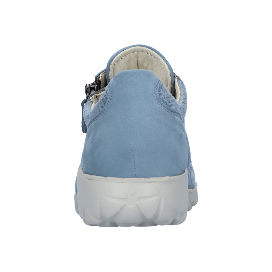 Waldlaufer H89001 227 263 Havy Denim Zipper & Lace Trainer