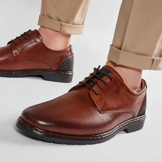 Josef Seibel Mens Alastair 01 Brown Shoes 42801-860-371