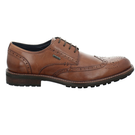 Josef Seibel Mens Jasper 53 Brown Brogue Style Shoes 24753 Te786 370