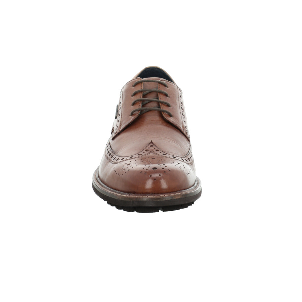 Josef Seibel Mens Jasper 53 Brown Brogue Style Shoes 24753 Te786 370