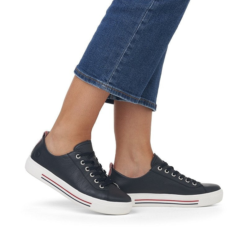 Remonte Ladies Blue Casual Trainer Shoes D0900-15