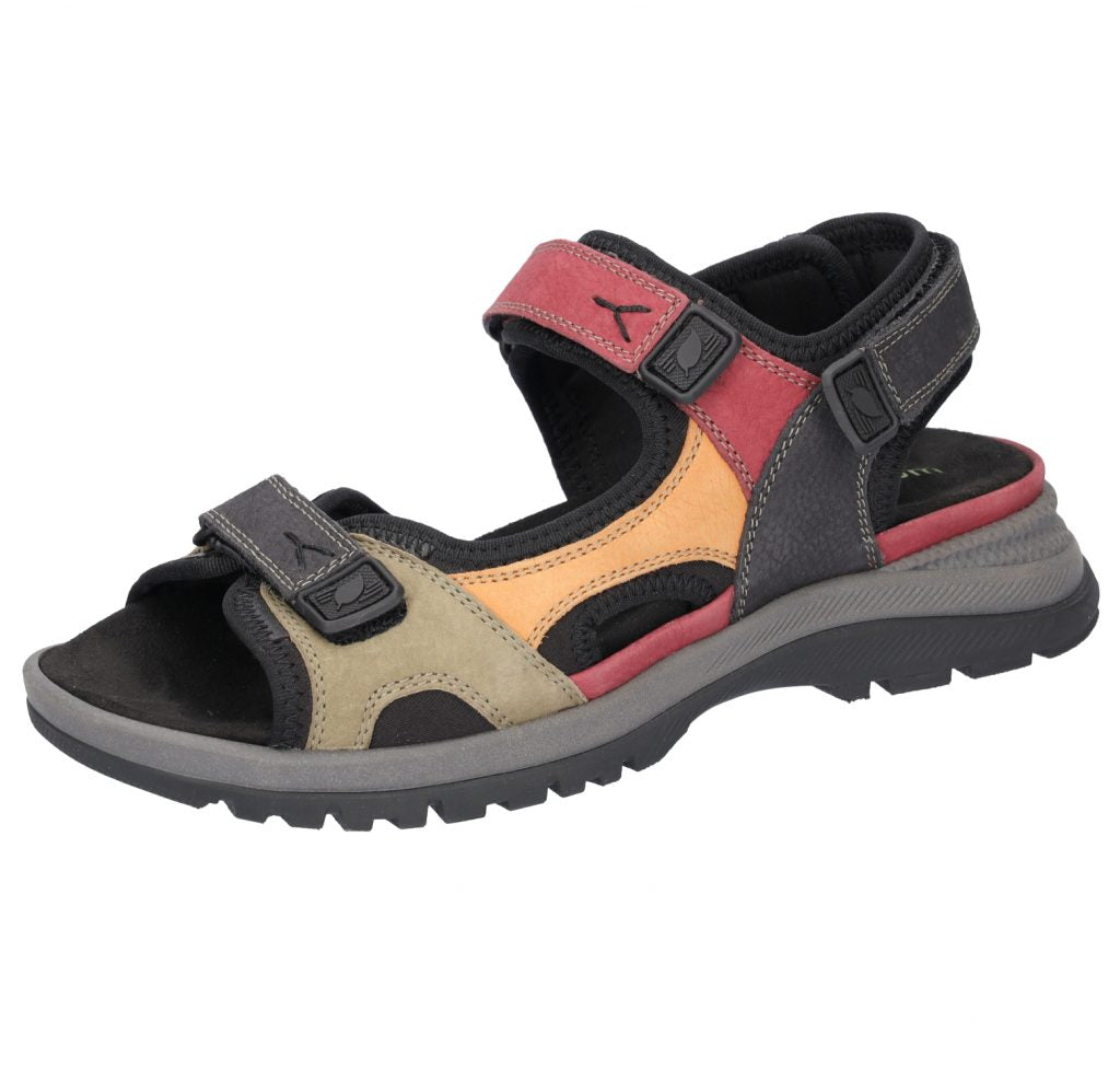 Waldläufer sandali da donna WILLOW in pelle colorata